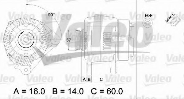 VALEO 437411 Alternator